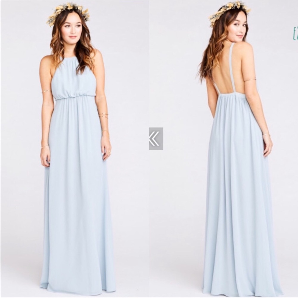 Show Me Your MuMu Amanda Steel Blue Maxi